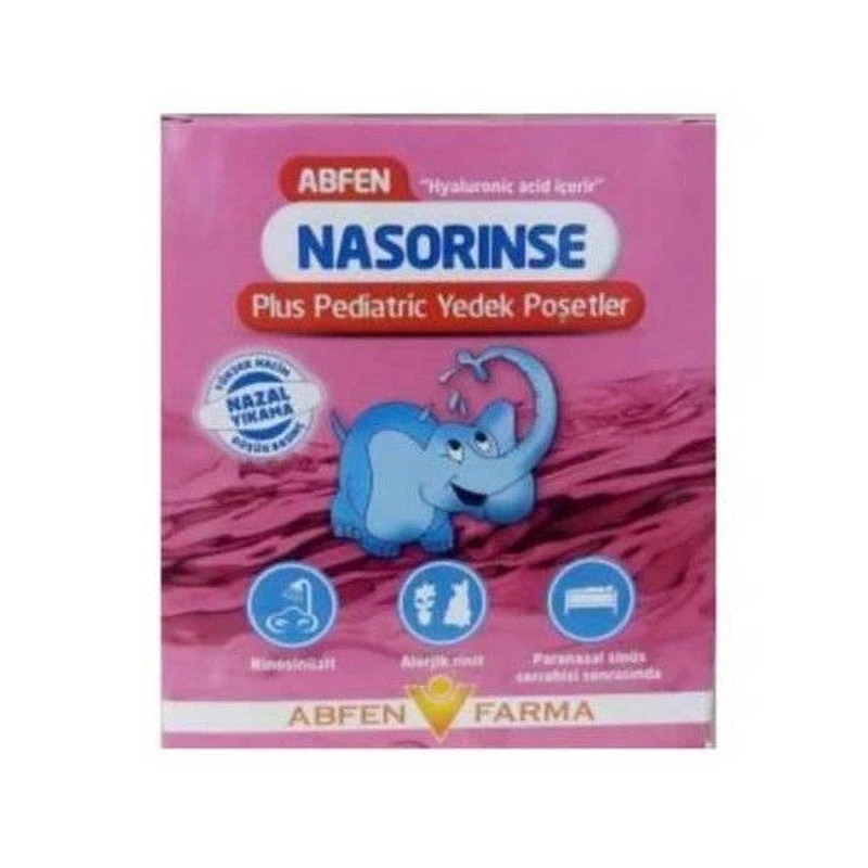 Abfen Nasorinse Plus Pediatric Spare Bags 50 Pieces