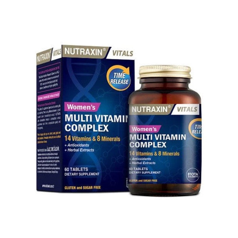 Nutraxin Womens Multi Vitamin Complex 60 Tablets