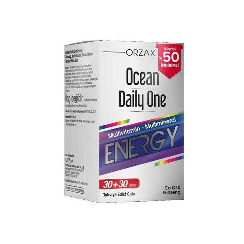 Orzax Ocean Daily One Energy 60 Tablet