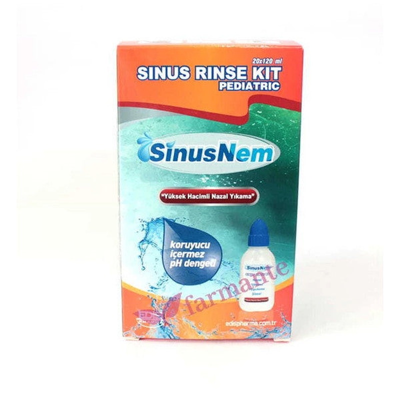 Sinusnem Pediatric Kit 20 X 120 Ml
