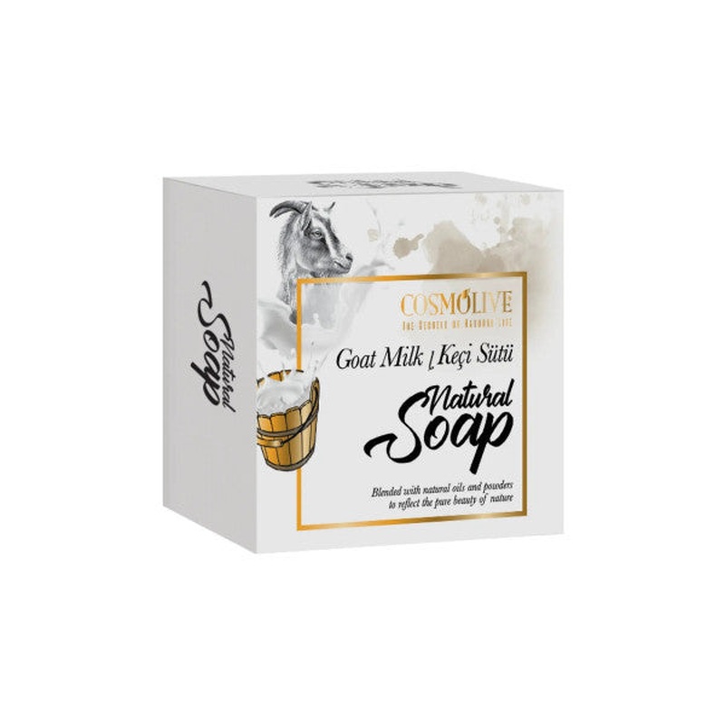 100% Natural Goat Milk Face Hair Skin Care Scented Soap