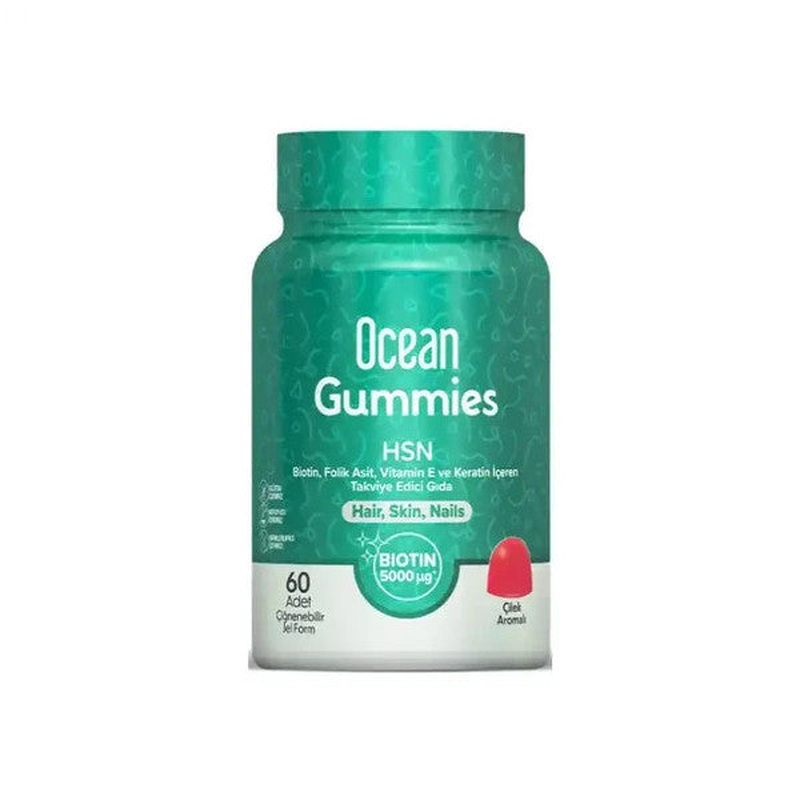 Orzax Ocean Gummies Hsn 60 Pieces Chewable Gel Form