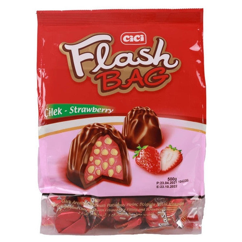 Cici Flash Bag Strawberry 500 Gr. (1 Bag)