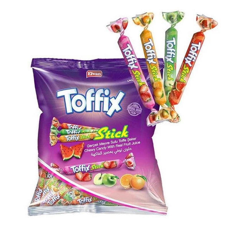 Toffix Stick Fruit Mix Candy 800 Gr. (1 Bag)