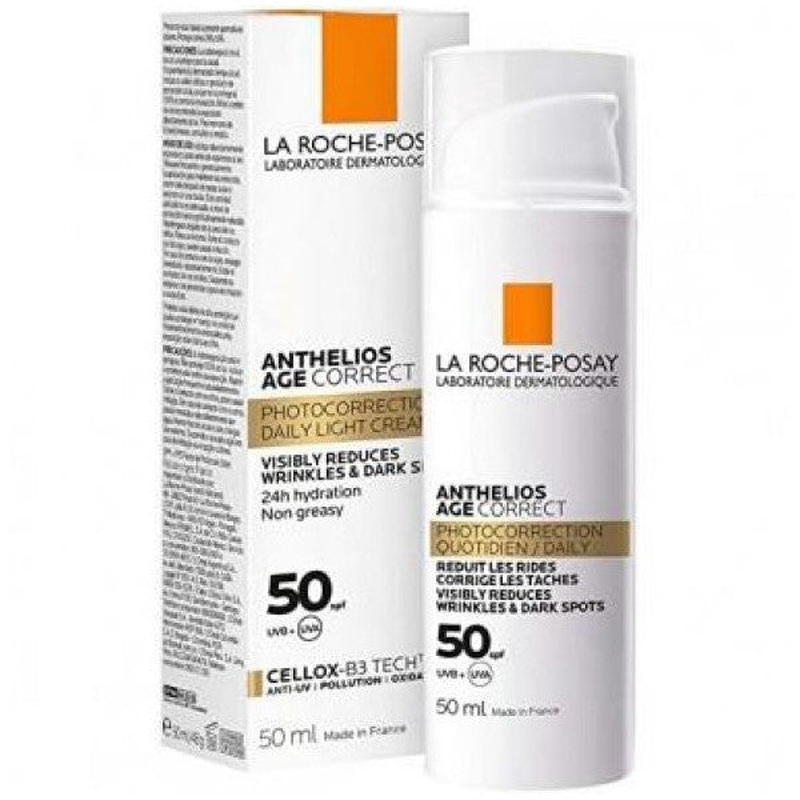 Anthelios Age Correct Spf 50 Anti-Wrinkle Cream 50 Ml