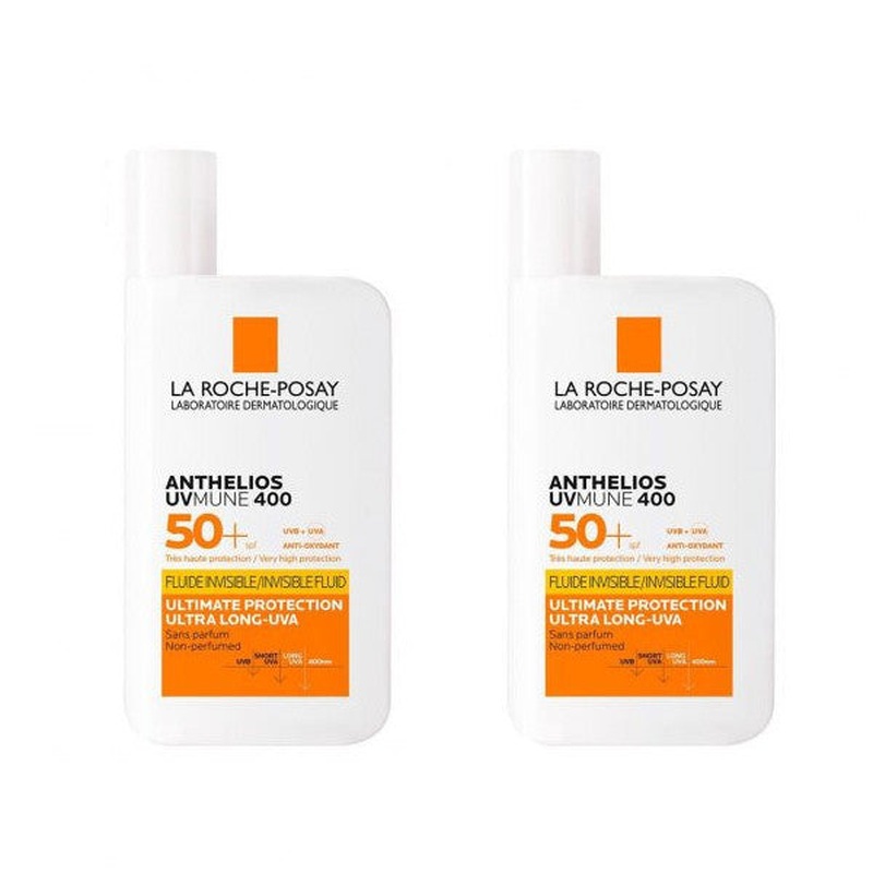 Anthelios Uvmune Fluid Sun Cream 50 Ml X 2 Pcs Advantage Package