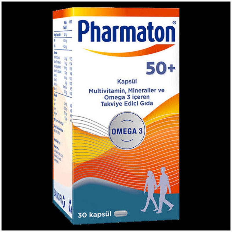Pharmaton 50+ 30 Capsules