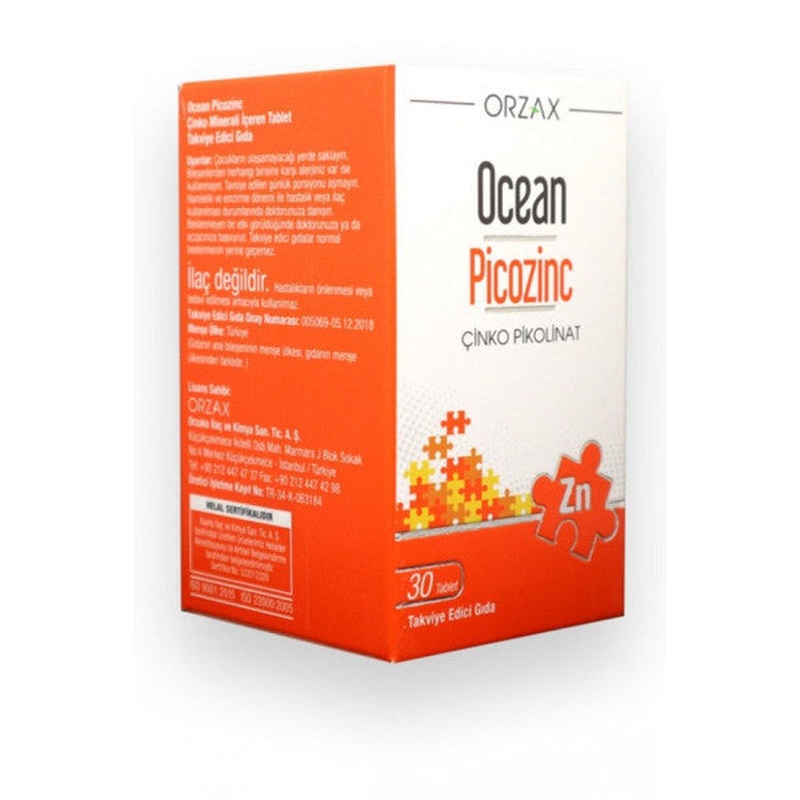 Ocean Picozinc 30 Tablets