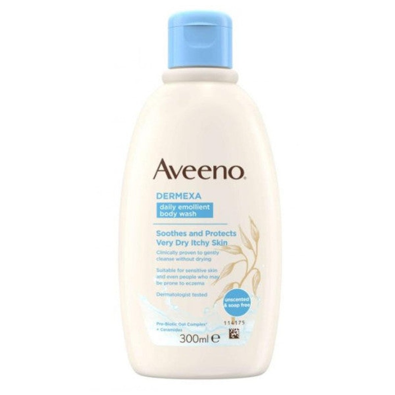 Aveeno Dermexa Emollient Body Wash 300 Ml