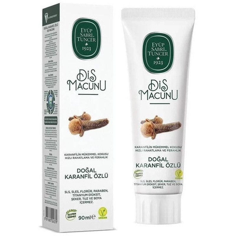 Eyp Sabri Tuncer Toothpaste Natural Clove Extract 90 Ml