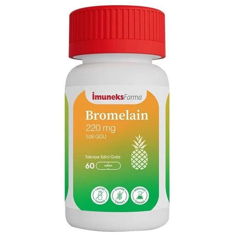 muneks Farma Bromelain 220Mg 60 Tablet