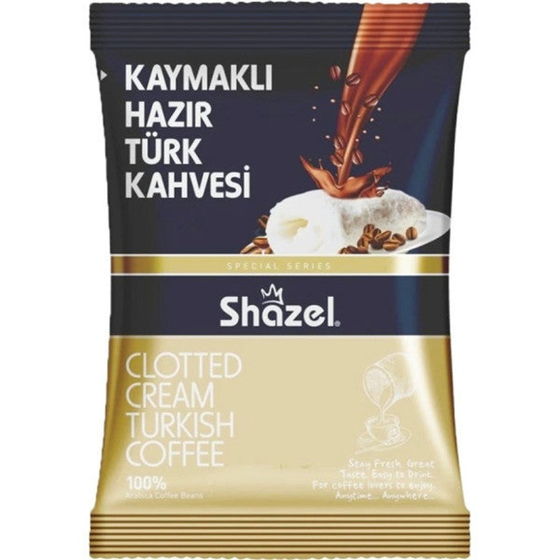 Shazel Special Creamy Instant Turkish Coffee 100 Gr 6-Piece