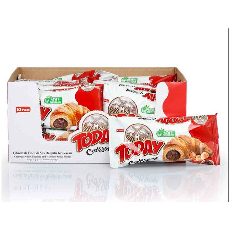 Today Croissant Chocolate 40 Gr. 20 Pieces (1 Box)