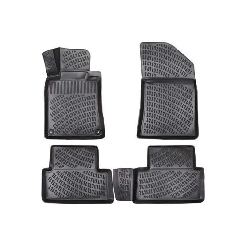 Peugeot 508 2010-2018 3D Floor Mat Black