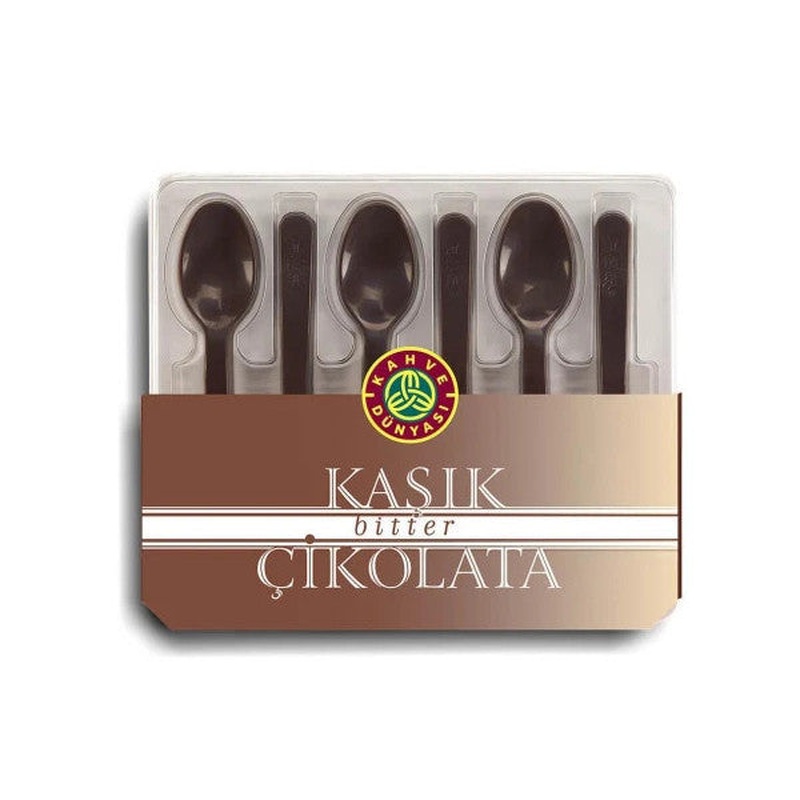 Coffee World Dark Spoon Chocolate 6 X 8 Gr X 4 Pieces