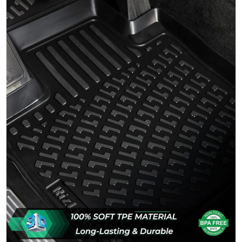 Fiat Egea 3D Mat + 3D Trunk Pool Sedan 2015-2020 Black Set