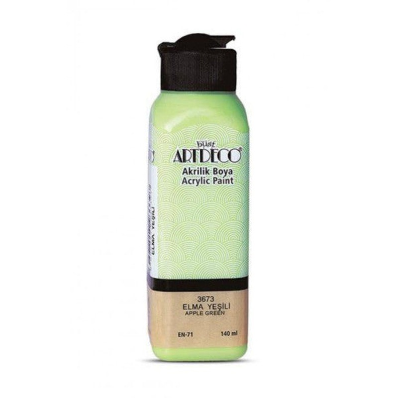 Artdeco Acrylic Paint 140 Ml Apple Green 070R-3673