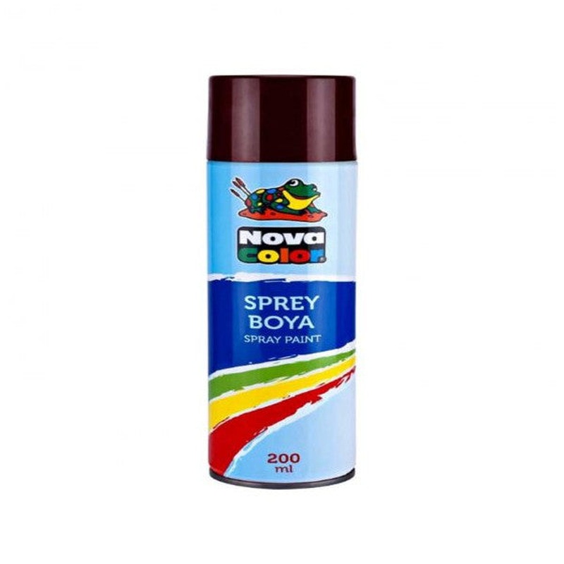 Nova Color Spray Paint 200 Ml Brown Nc-806