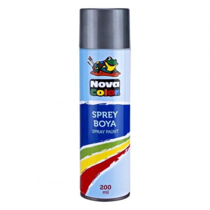 Nova Color Spray Paint 200 Ml Gray Nc-810