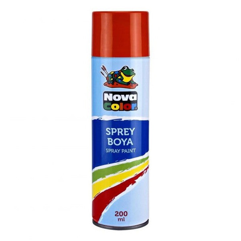 Nova Color Spray Paint 200 Ml Orange Nc-807