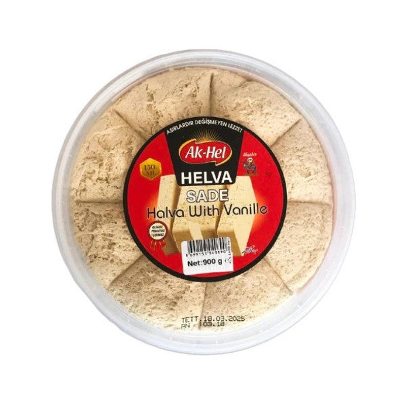Ak-Hel Plain Tahini Halva 900 G