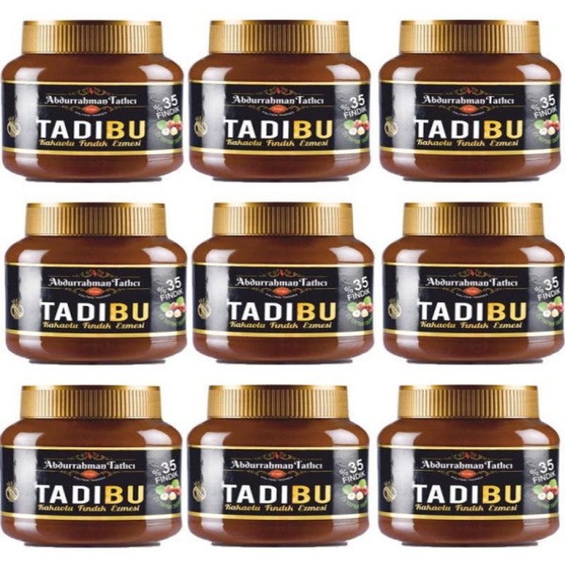 Tadbu Cocoa Hazelnut Paste 9 X 330 Gr
