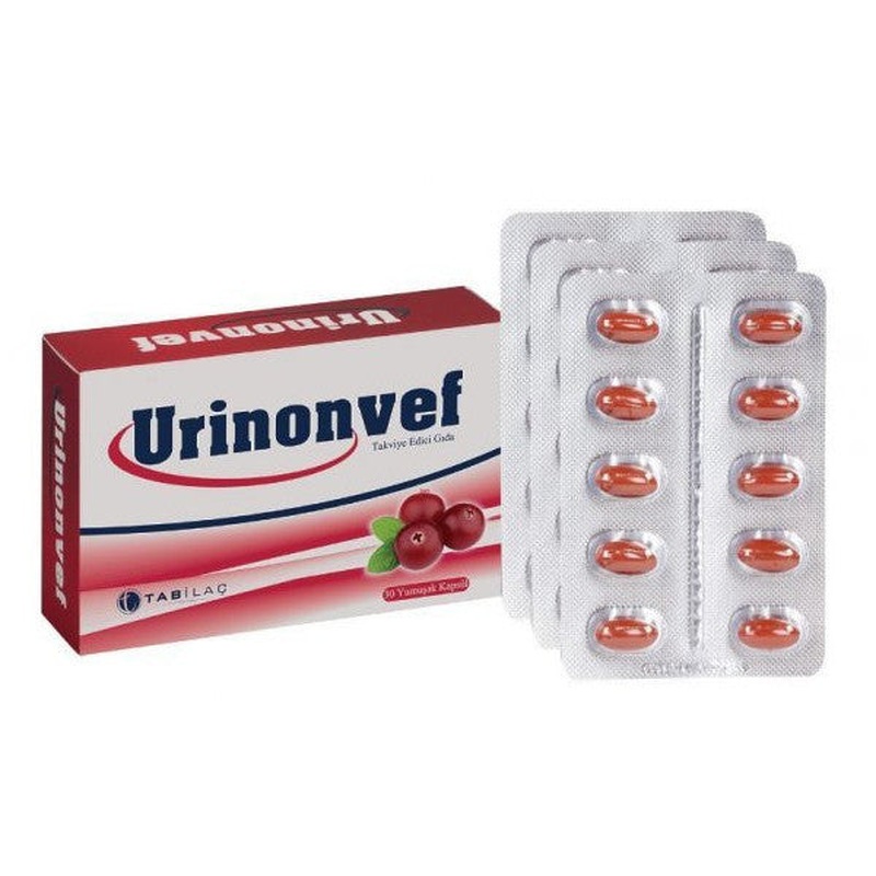 Urinonvef 30 Softgel Tab