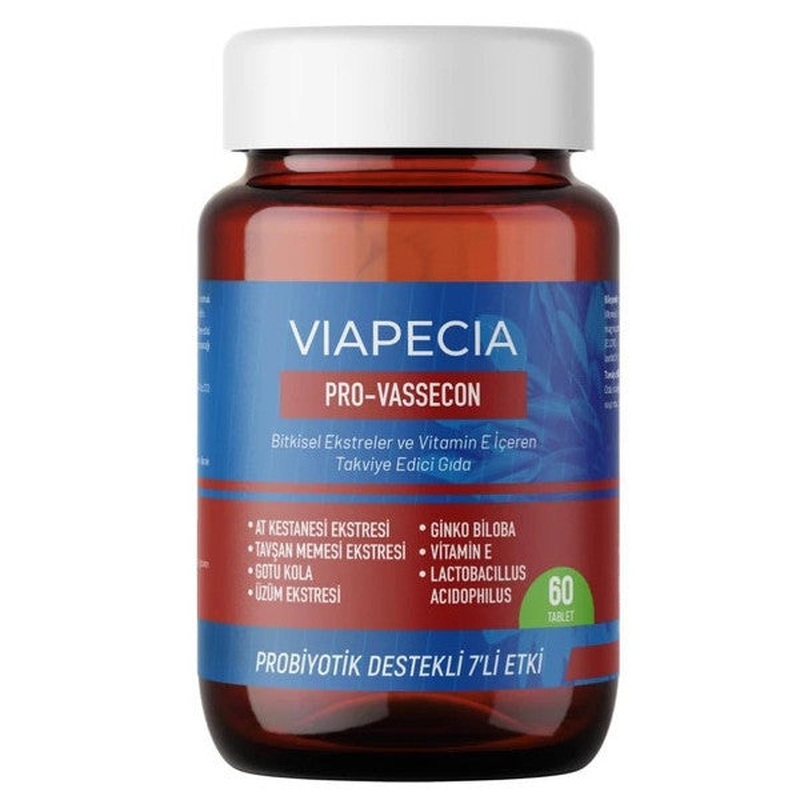 Viapecia Pro-Vassecon 60 Tablets