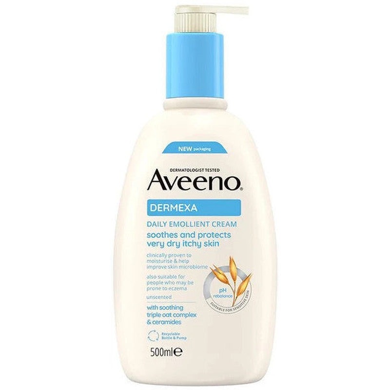 Aveeno Dermexa Daily Emollient Cream 500Ml