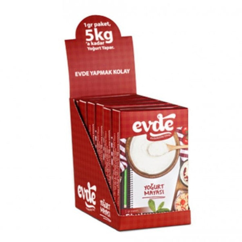 Homemade Yogurt Starter Kit 6 Pieces Box