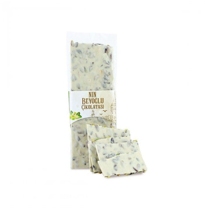 Beyolu Chocolate With Ivory Pistachio 250 Gr