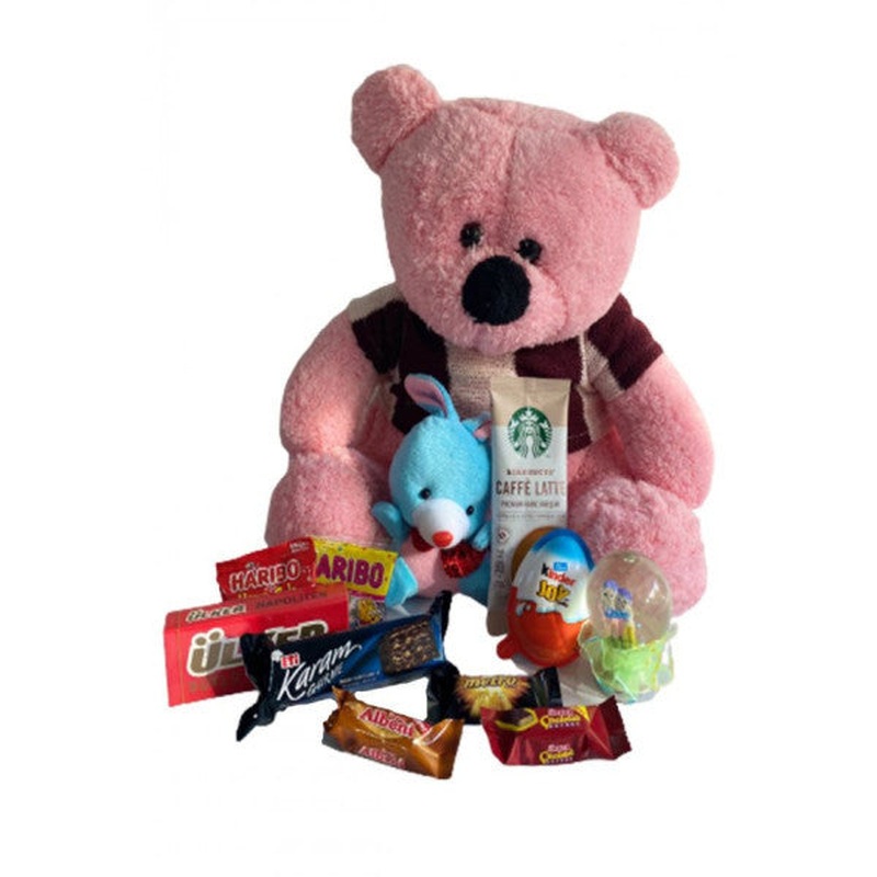 Valentine's Day - Birthday Gift - Teddy Bear - Snow Globe With Lights