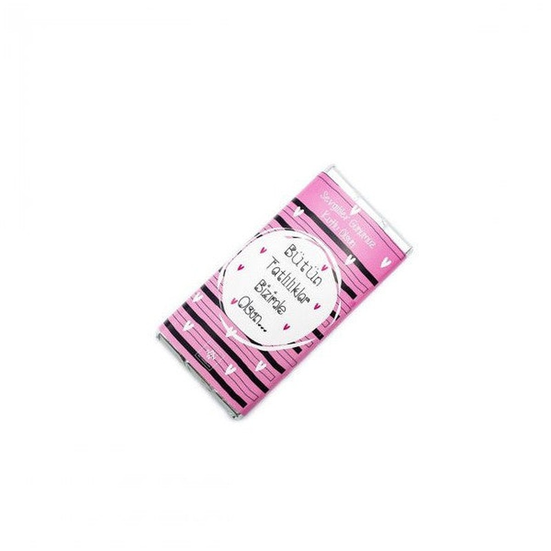 Valentine's Day Tablet Chocolate Pink