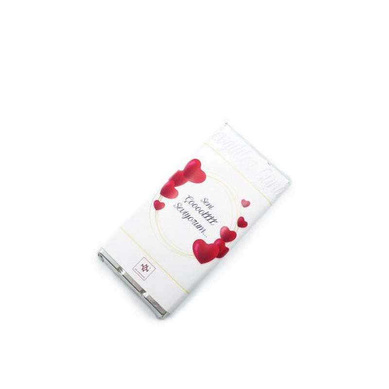 Valentine's Day Tablet Chocolate White