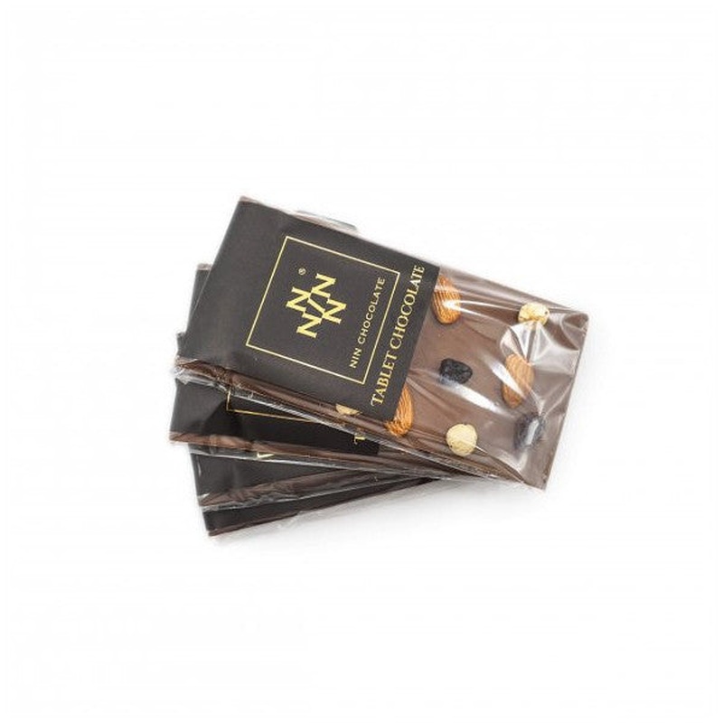 Milk Chocolate Tablets With Nuts 110 Gr