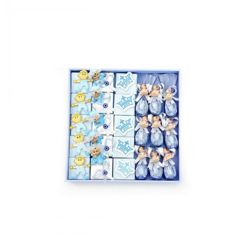 Baby Boy Chocolate Decorated Baby Chocolate (24 Pieces)