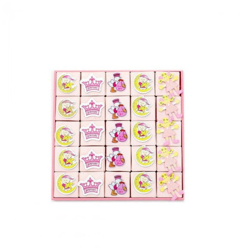 Baby Girl Chocolate Boxed Baby Chocolate (25 Pieces)