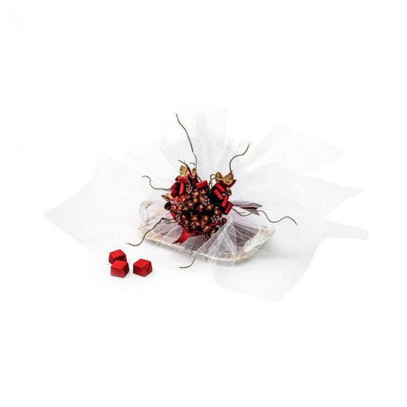 Chocolate Tray Red Stone Chocolate 800 Gr