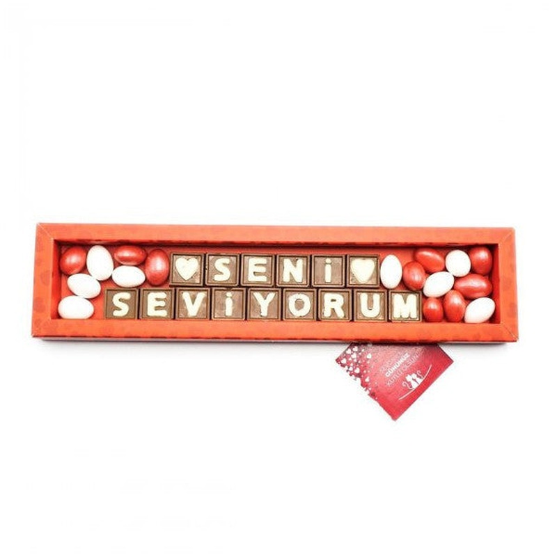 I Love You Letter Chocolate