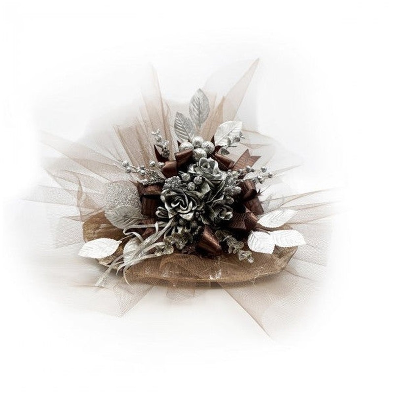 Madlen Chocolate Engagement Tray On Silver Tray 970G