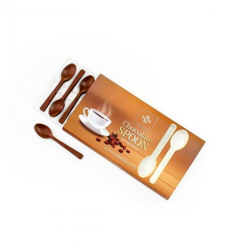 Set Of 5 Milk Spoon Chocolate 10 Pieces