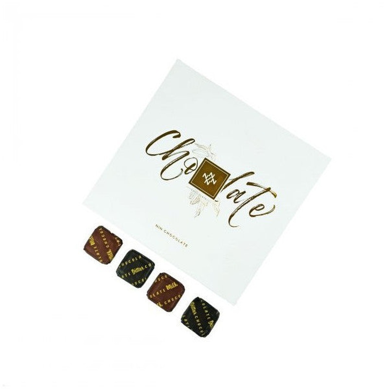 White Box Wrapped Madlen Chocolate 48 Pieces