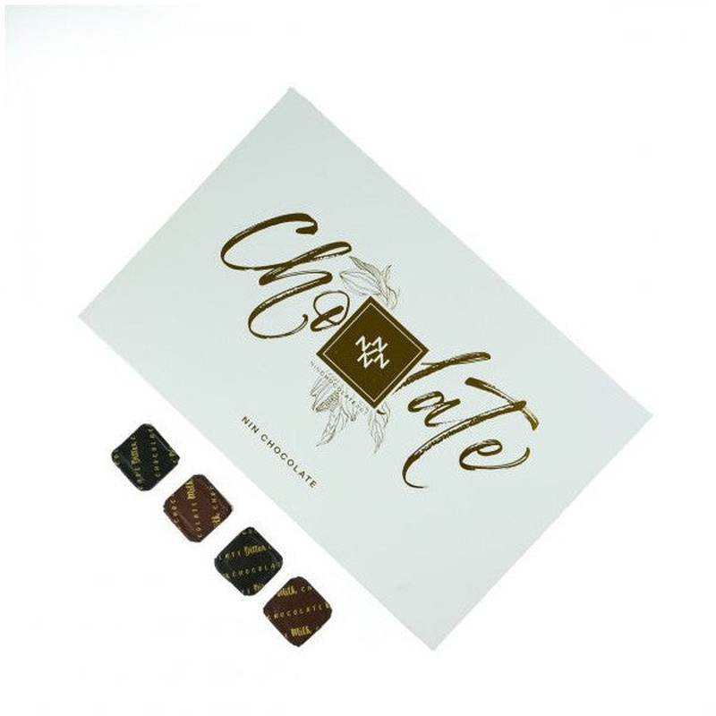 White Box Wrapped Madlen Chocolate 84 Pieces