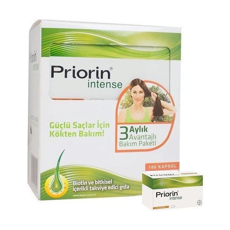 Priorin Intense Advantageous Package 60+120 Capsules