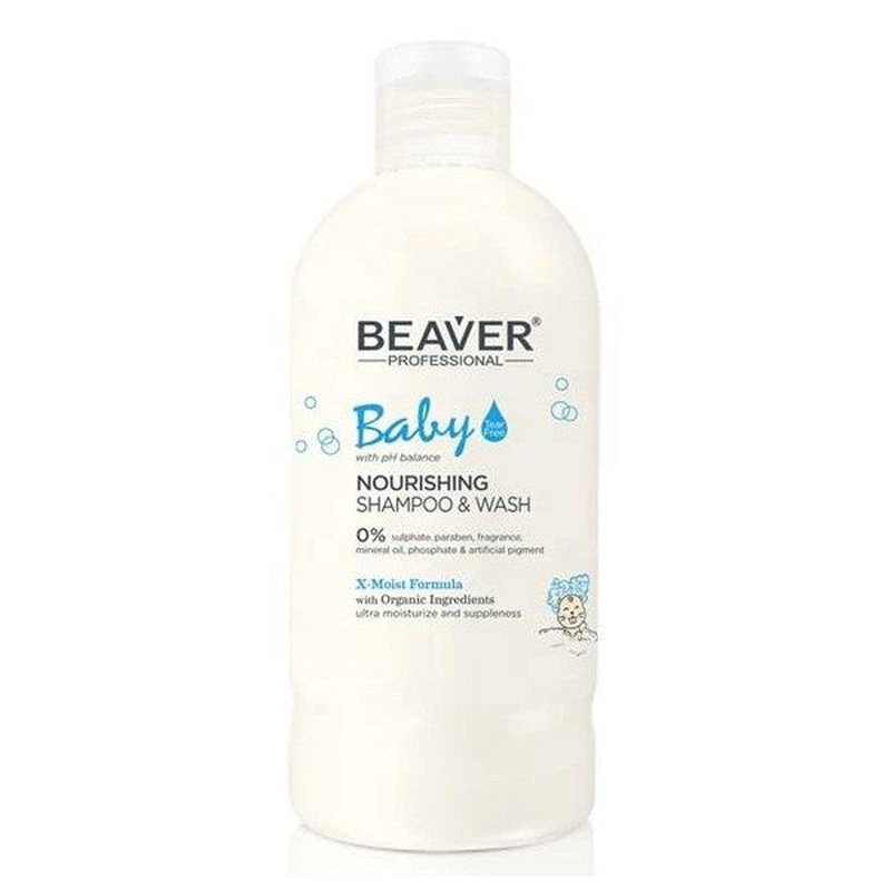 Beaver Baby Nourishing Shampoo & Wash 300Ml