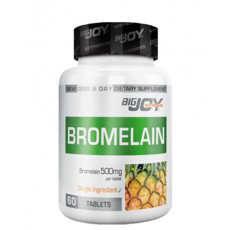 Bigjoy Vitamins Bromelain 500Mg 60 Tablet