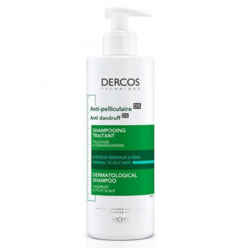 Vichy Dercos Shampoo Anti Dandruff Oily 390Ml