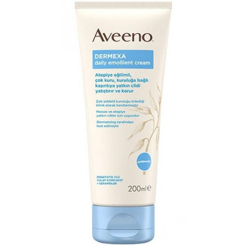Aveeno Dermexa Daily Emollient Cream 200 Ml | Atopic Skin Moisturizer