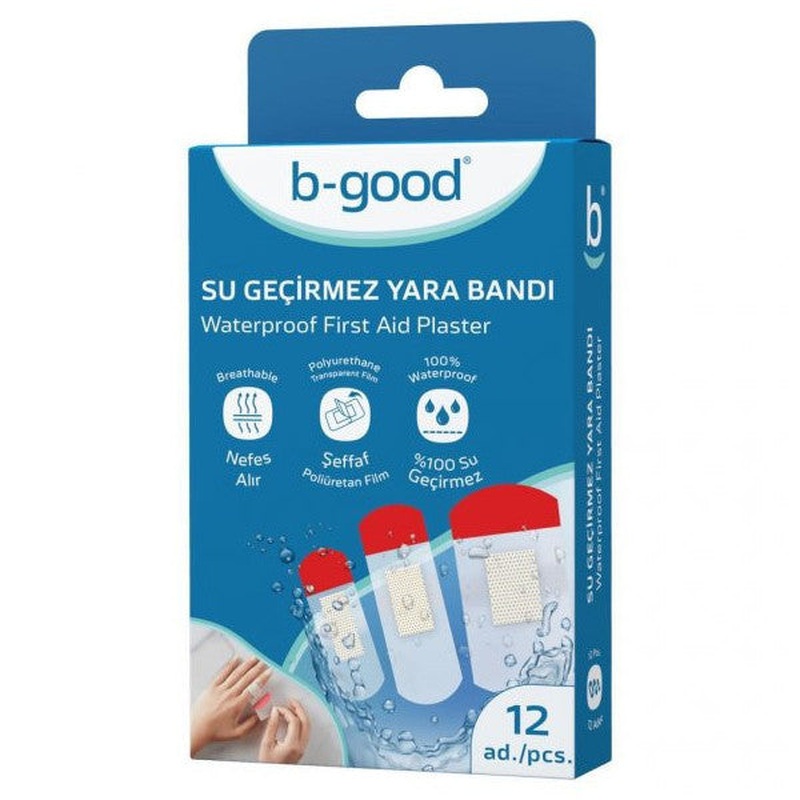 B-Good Band-Aid Colorful 20 Pieces | Water Resistant Breathable