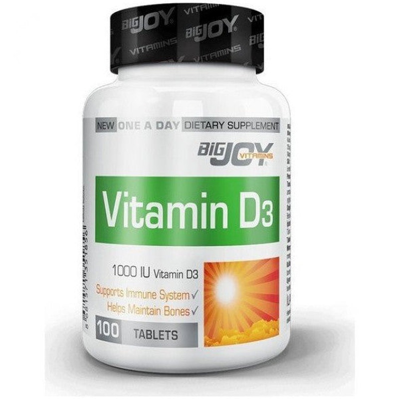 Bigjoy Vitamins D3 1000Iu 100 Tablet